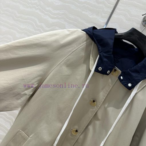 AW73682 Miu Miu Girls' 25 Early Spring Fashion Show New Product Two Sided Wearable Jacket Short vs91fd7n - Image 4