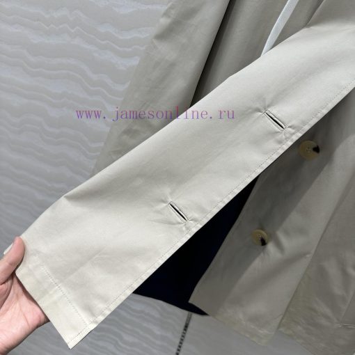 AW73682 Miu Miu Girls' 25 Early Spring Fashion Show New Product Two Sided Wearable Jacket Short vs91fd7n - Image 7