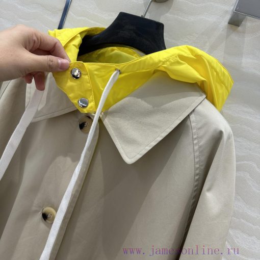 AW73682 Miu Miu Girls' 25 Early Spring Fashion Show New Product Two Sided Wearable Jacket Short zit3h2wj - Image 5