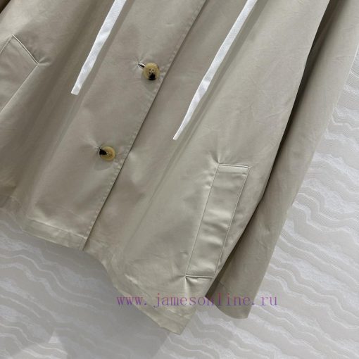 AW73682 Miu Miu Girls' 25 Early Spring Fashion Show New Product Two Sided Wearable Jacket Short zit3h2wj - Image 6
