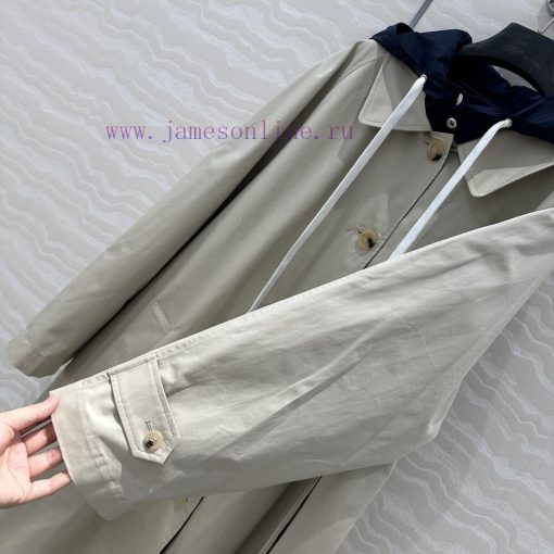 AW73681 Miu Miu Girls' 25 Early Spring Fashion Show New Product Two Sided Wearable Jacket Long 5wh48g3a - Image 6