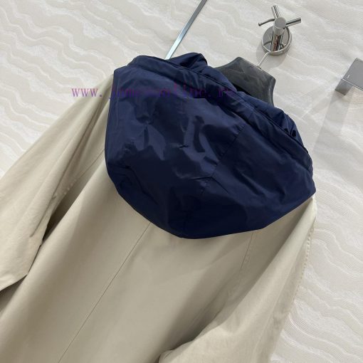 AW73681 Miu Miu Girls' 25 Early Spring Fashion Show New Product Two Sided Wearable Jacket Long 5wh48g3a - Image 10