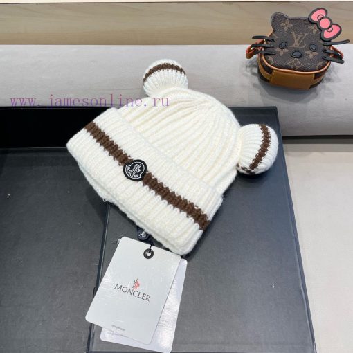 Monster Cute Bear Ears Striped Knitted Hat for Children, Warm and Versatile in Autumn and Wireypuq5x - Image 3