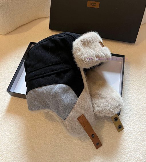 Ugg Autumn/Winter New Ear Protection Hat Rabbit Hair Splicing, High Quality Two Color Headcirjtjwcdw