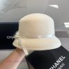 Miumiu autumn and winter new woolen hat, wool basin hat, 100% wool fabric, black and white cn1dvl4dk