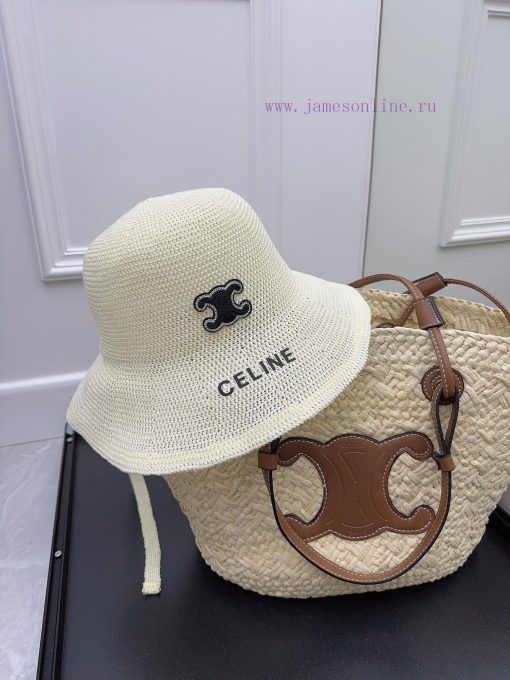 CELINE new sun hatA fisherman who can have a concave shapeThe photography is very photogeni7a2h9oxu - Image 2