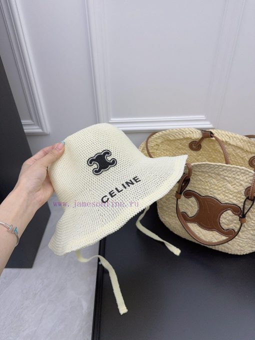 CELINE new sun hatA fisherman who can have a concave shapeThe photography is very photogeni7a2h9oxu - Image 3