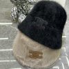Celine's popular rabbit fur fisherman hat904ob9to