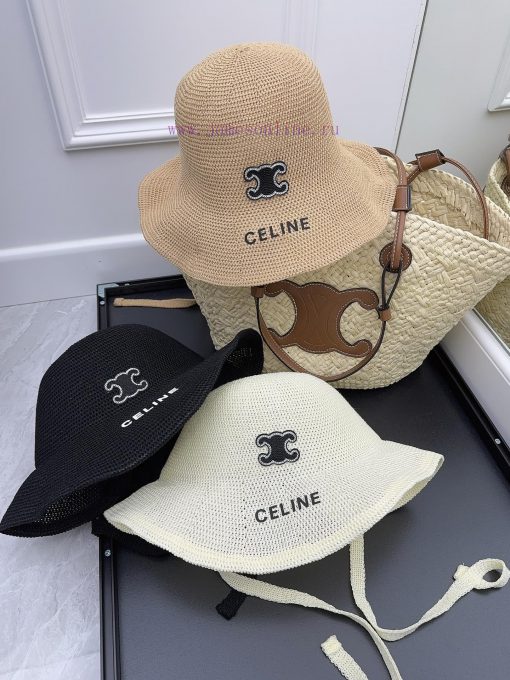 CELINE new sun hatA fisherman who can have a concave shapeThe photography is very photogeni7a2h9oxu - Image 10