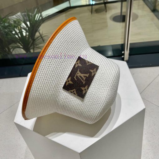 LV Louis Vuitton straw hat with socialite style, head circumference 57cmzg522dej - Image 8