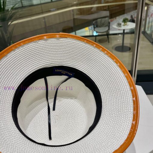 LV Louis Vuitton straw hat with socialite style, head circumference 57cmzg522dej - Image 10