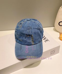 Chanel 2023 Spring/Summer Denim Baseball Hat 🧢, A must-have item for going out is super easy5ejxd0uw