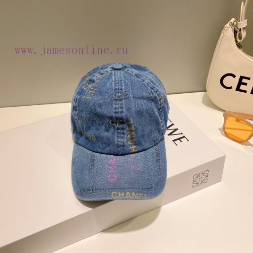 Chanel 2023 Spring/Summer Denim Baseball Hat 🧢, A must-have item for going out is super easy5ejxd0uw - Image 2