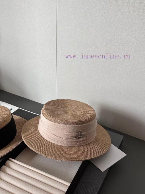WV Empress Dowager's flat top woven top hatThe simple and elegant design really makes you fn8yby11f - Image 9
