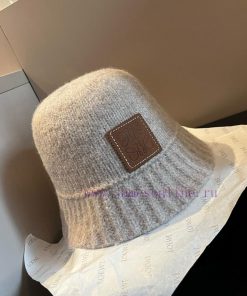 LOEWE autumn and winter new woolen fisherman hat, head circumference 57cmfnrbi6bw