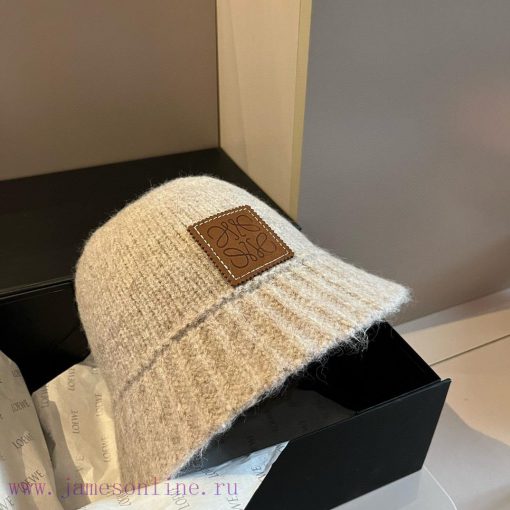 LOEWE autumn and winter new woolen fisherman hat, head circumference 57cmfnrbi6bw - Image 3