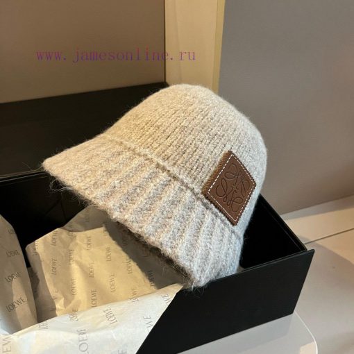 LOEWE autumn and winter new woolen fisherman hat, head circumference 57cmfnrbi6bw - Image 7