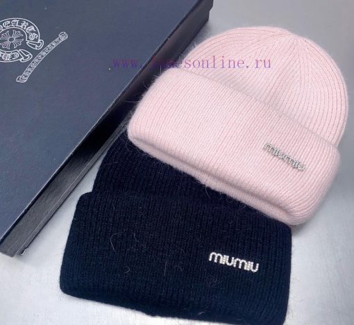Miumiu rabbit velvet wool hat is simple and elegant, warm and fashionablehohrta3l - Image 4