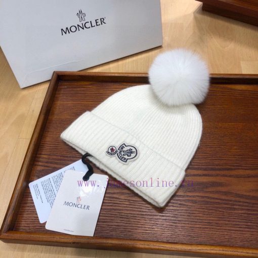 MONCLER [Color] New Original Hat Scarf Set with Rabbit Fleece and Cashmere Ingredients 🤔 Equ4f5abxxb - Image 6