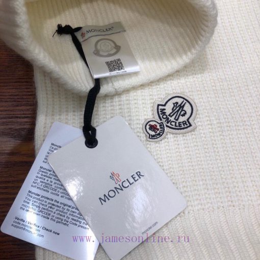 MONCLER [Color] New Original Hat Scarf Set with Rabbit Fleece and Cashmere Ingredients 🤔 Equ4f5abxxb - Image 7