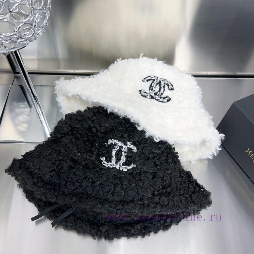 CHANEL 2023 new lamb wool popular fisherman hat, warm matching, hurry up and buy itbi7dieyo - Image 4