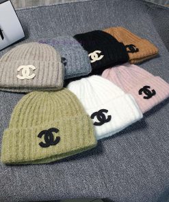 Chanel Knitted Hat ️ Chanel Knitted Hat is casual and versatile, warm and fashionablewo1juw2e