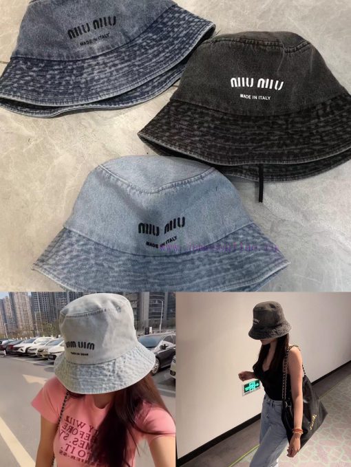 Miu Miu cowboy fisherman hatVery stylish~essential for stylish stylingThree versatile colorssupcxe52 - Image 9