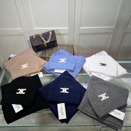 Celine is a popular product on Xiaohongshu, with a classic set of hats, scarves, and other apsw20ml0 - Image 10