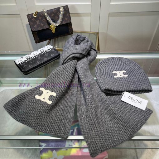 Celine is a popular product on Xiaohongshu, with a classic set of hats, scarves, and other asyxdnt67 - Image 5