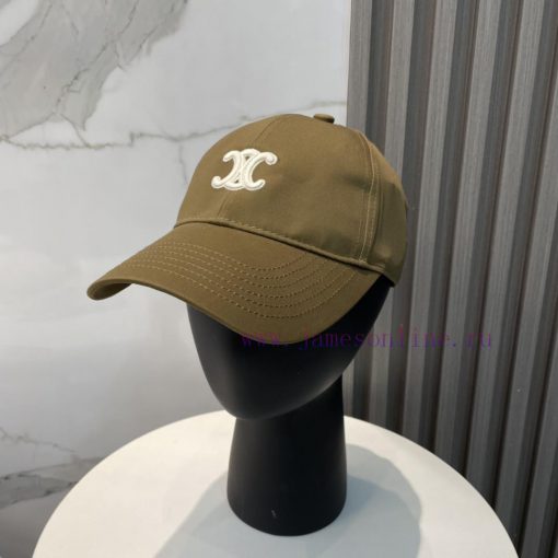 CELIN * Celine SS new Arc de Triomphe embroidered baseball cap 🧢 The hat shape is completelygynaxbko