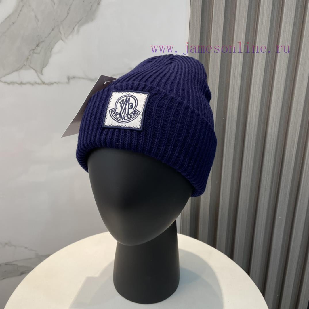 Comes with a dust bag with a mask mouthMengkou Moncler official website classic knitted hat,z1hjd5rt - Image 2