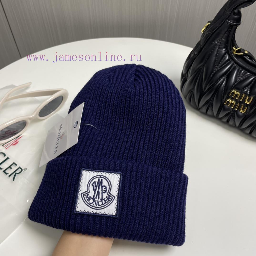 Comes with a dust bag with a mask mouthMengkou Moncler official website classic knitted hat,z1hjd5rt - Image 3