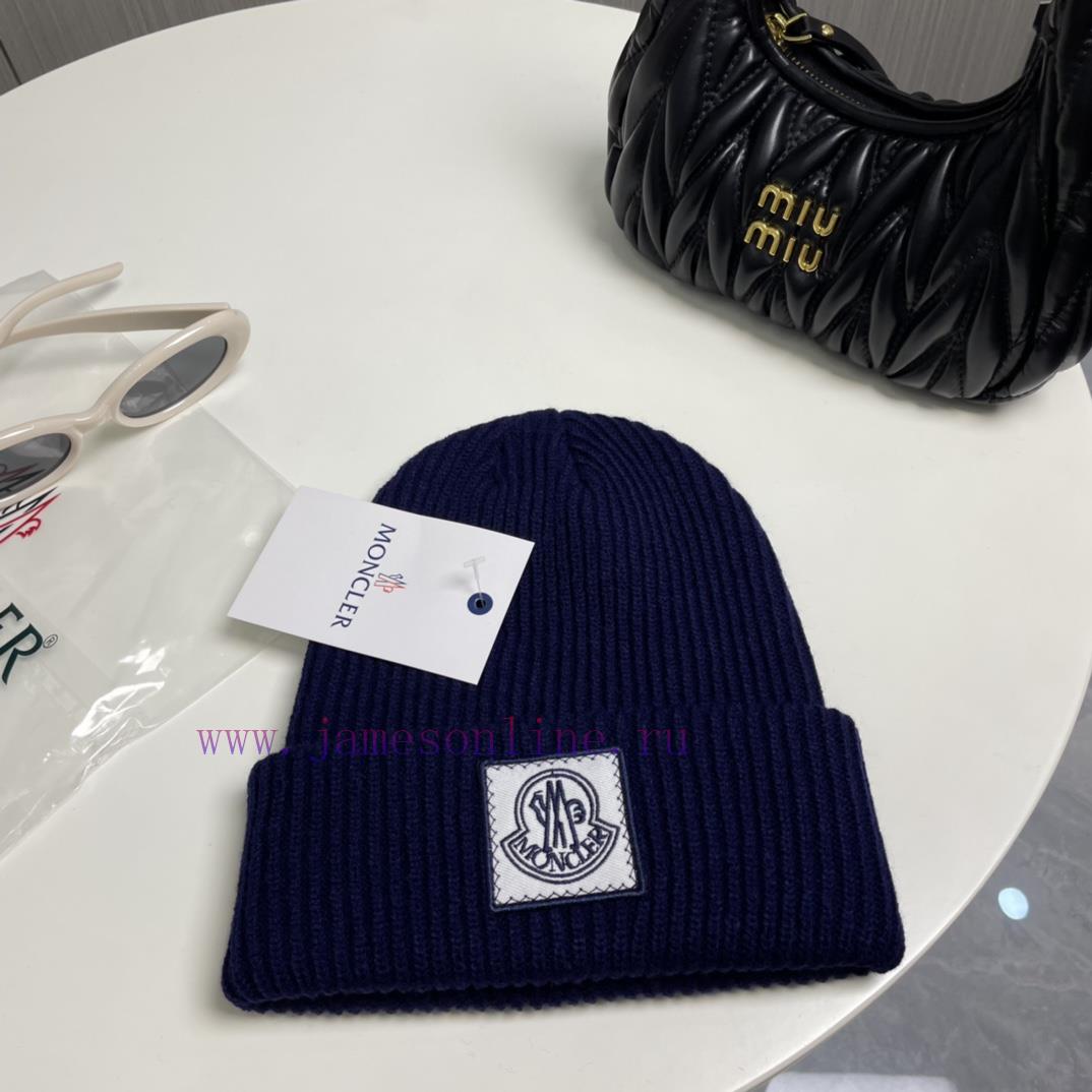 Comes with a dust bag with a mask mouthMengkou Moncler official website classic knitted hat,z1hjd5rt - Image 6