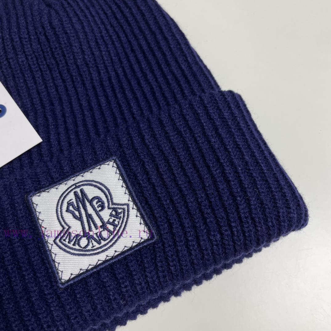 Comes with a dust bag with a mask mouthMengkou Moncler official website classic knitted hat,z1hjd5rt - Image 8