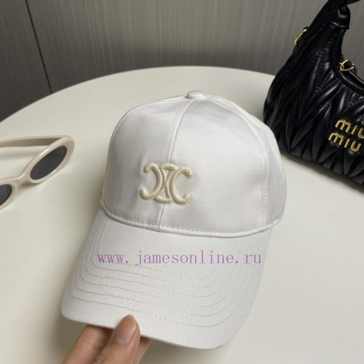 CELIN * Celine SS new Arc de Triomphe embroidered baseball cap 🧢 The hat shape is completely6t07e3n8 - Image 3