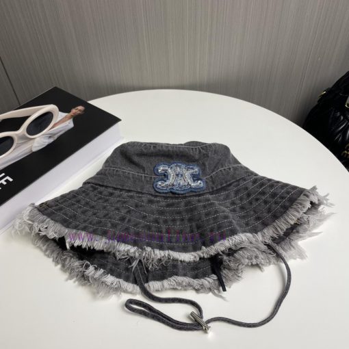 Celine's new washed denim fisherman hat is of the best quality, casual and elegant, simple aagdqarbn - Image 8