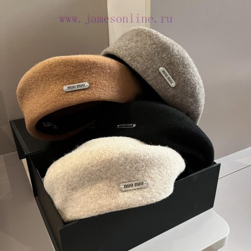 Miumiu wool beret, made of 100% wool fabric62y1nkv5 - Image 10