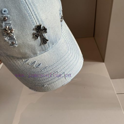 Kroxin's new denim baseball cap, duckbill cap, water play denim cap, head circumference 57cmjdufpke4 - Image 5