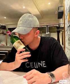 Lv Louis Vuitton classic denim embossed baseball cap, high-end customization, not ordinary i9k9z1lhq