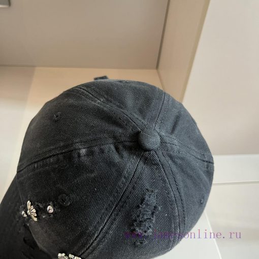 Kroxin's new denim baseball cap, duckbill cap, water play denim cap, head circumference 57cmf7ldast2 - Image 5