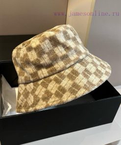 Lv Louis Vuitton checkerboard fisherman hat, head circumference 57cmcy9fa8lj