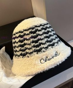 Chanel lambhair fisherman hat, head circumference 57cmcknriyrs