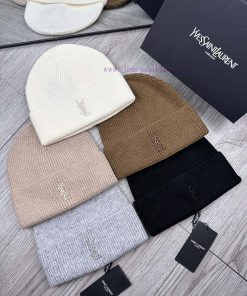 The new YSL welfare fine yarn knitted single hat is launched, which is an affordable series yehli33l