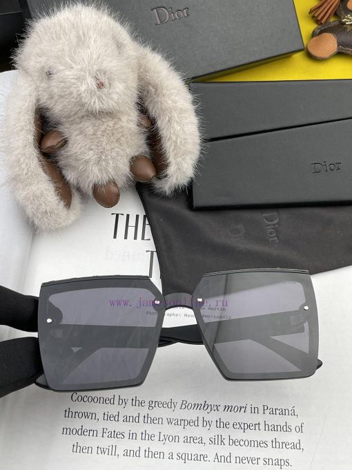 DIOR Dior 2024 Spring New Trendy Popular Fashion Box Polarized Sunglasses High Quality Comfoums44a5f - Image 5