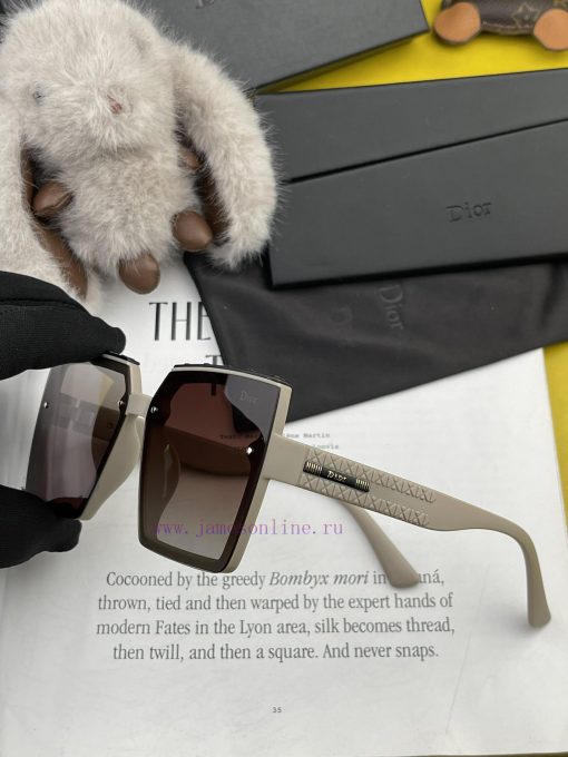 DIOR Dior 2024 Spring New Trendy Popular Fashion Box Polarized Sunglasses High Quality Comfoums44a5f - Image 7