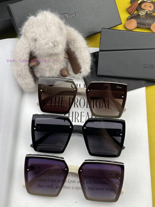 DIOR Dior 2024 Spring New Trendy Popular Fashion Box Polarized Sunglasses High Quality Comfoums44a5f - Image 10