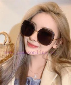 CHANE Chanel Fashion Frameless Sunglasses Lens Top Luxury [Strong] High quality [Victory] [K7xh2zt2v