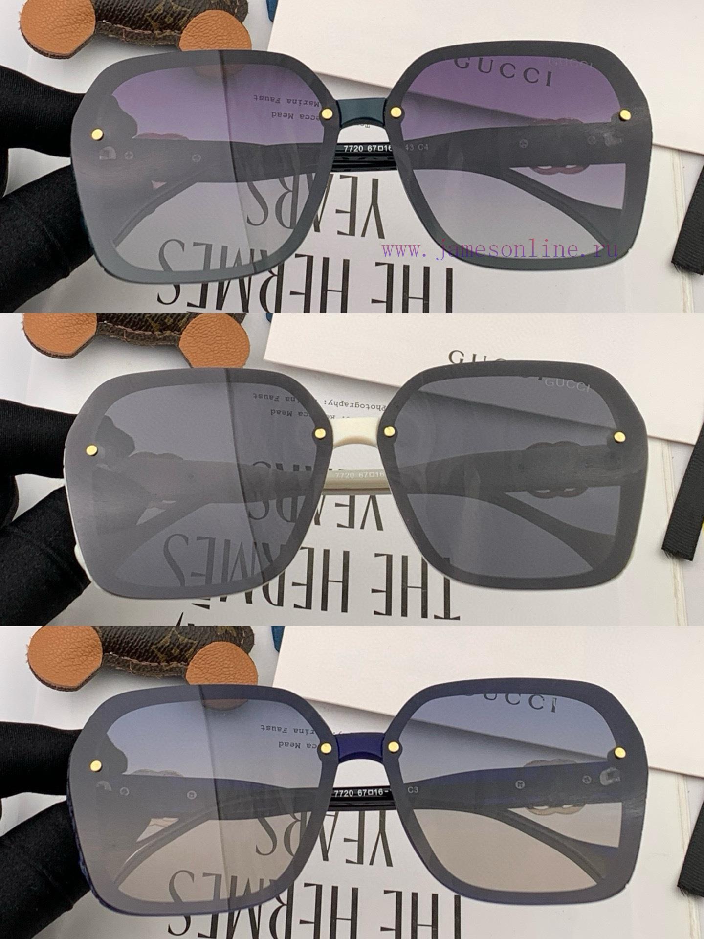GUCCI Polarized Sunglasses 2023 Spring New Trendy Popular Fashion Box Polarized Sunglasses Haebb5xk7 - Image 10