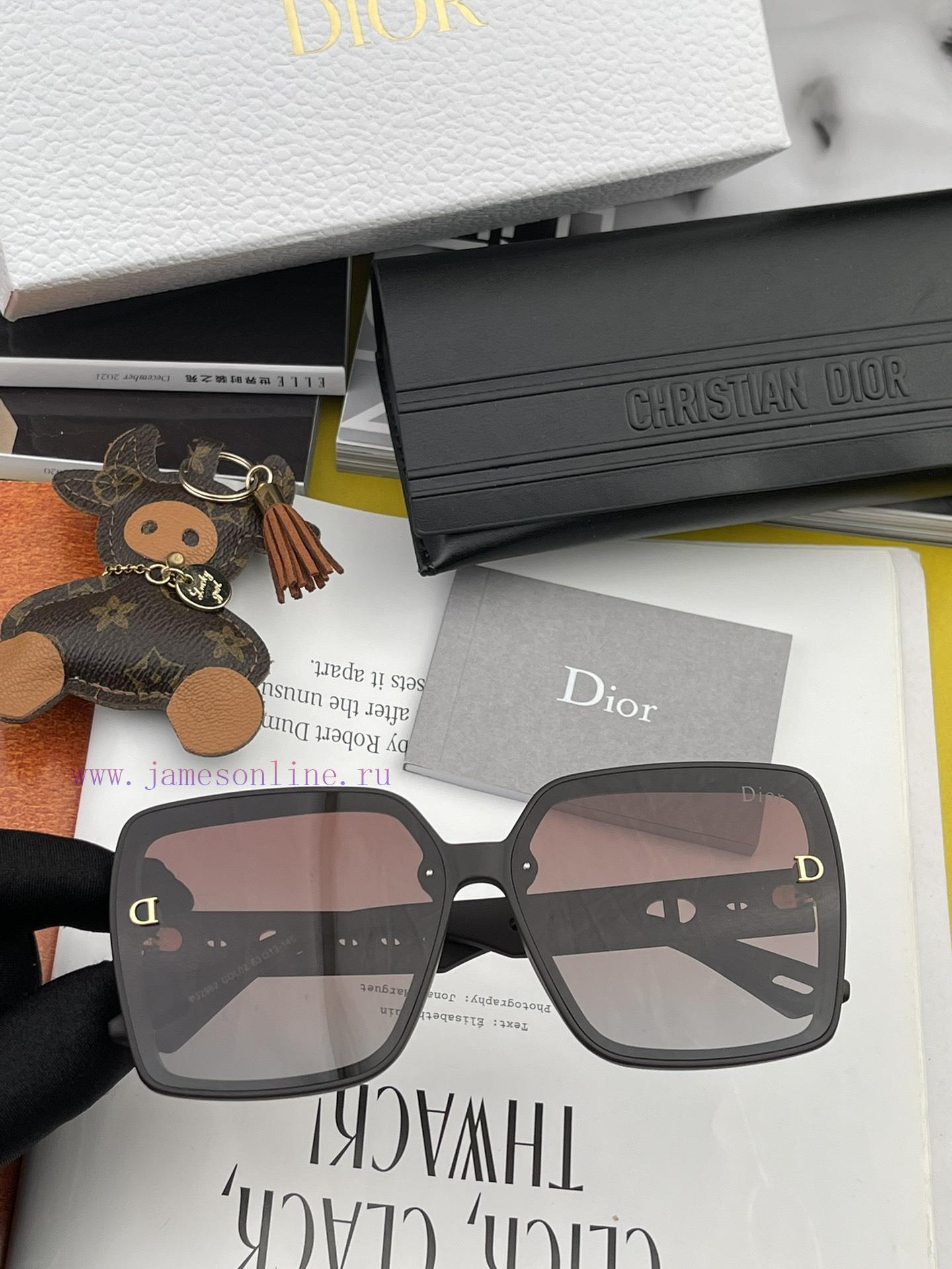 DIOR Dior 2023 Spring New Trendy Popular Fashion Box Polarized Sunglasses High Quality Comfoqv2nvub7 - Image 3