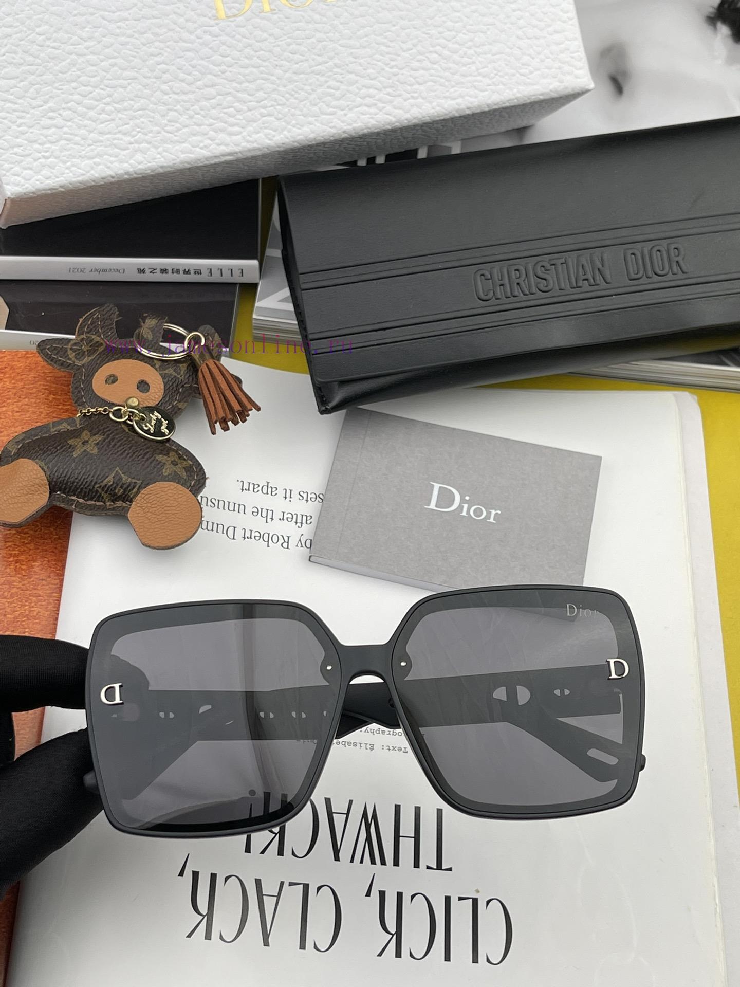 DIOR Dior 2023 Spring New Trendy Popular Fashion Box Polarized Sunglasses High Quality Comfoqv2nvub7 - Image 4